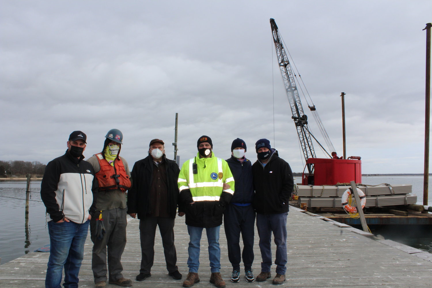 Last segment of dock work addressed | The Long Island Advance